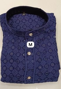 Pijama Kurta de diseñador para hombre por exportador mayorista Fabzone - Product Image 3