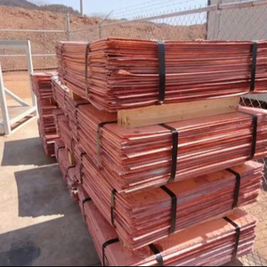 Cathodes en cuivre pur 99,99 % de qualité électrolytique pour la fabrication avec services de soudage et de découpe - Product Image 1