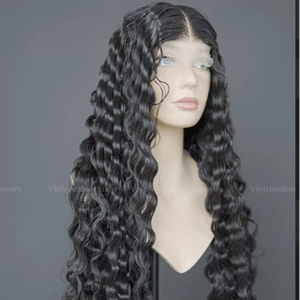 Cabello Remy de trama única ondulado al vapor sin enredos y desprendimiento de origen vietnamita trama de cabello Remy de alta calidad - Product Image 1