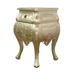 ชุดห้องนอนสไตล์ฝรั่งเศสสุดหรูพร้อมเตียงไฮดรอลิกและหุ้มด้วยหนังสังเคราะห์ที่ออกแบบมาสำหรับเฟอร์นิเจอร์โรงแรม - Product Image 5