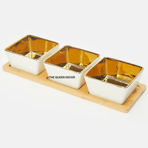 <b>Bowl</b> Dish Food <b>Serving</b> for Kitchen Ware and Home Decorative Design Glossy Finished High Quality Silver Metal - Product Image 5