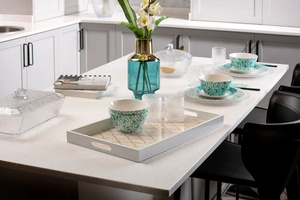 ถาดเสิร์ฟไม้เคลือบเงาแบบใหม่จากเวียดนาม ถาดไม้เคลือบเงาสั่งทำพิเศษจากเวียดนาม ถาดเสิร์ฟไม้หรูหรา - Product Image 6