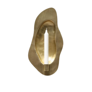 เชิงเทียนสีทองที่วางเทียนแบบติดตั้งบนผนังดีไซน์แบบวางบนโต๊ะ - Product Image 6