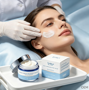 Blue Copper Recovery <b>Cream</b> Anti-Wrinkle <b>Whitening</b> <b>Face</b> <b>Cream</b> Factory OEM/ODM Custom Formula Private Label Premium Packaging - Product Image 4