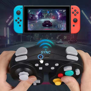 <b>Wireless</b> for Bluetooth Joypad for Switch and <b>PC</b> Gamecube Mobile Phone Compatible Manette Joystick for Mobile Devices - Product Image 3
