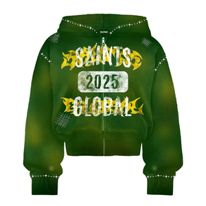 Nueva Sudadera con Capucha Unisex de Felpa Francesa 100% Algodón, Lavada al Ácido, Ecológica, Estilo Urbano Moderno, Personalizada con Estampado, para Invierno - Product Image 3