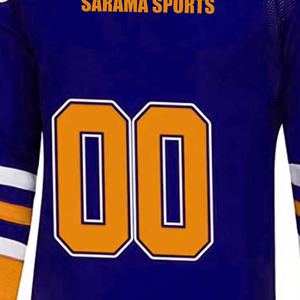 Camiseta de hockey sobre hielo Reversible de secado rápido de alta calidad, camiseta de práctica de secado rápido para hombres, equipo de sublimación, ropa de hockey sobre hielo - Product Image 4