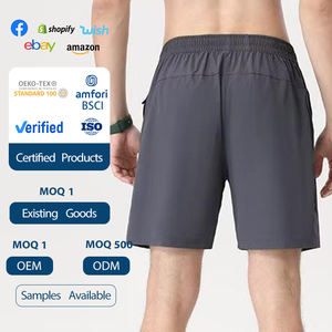 กางเกงวิ่งขาสั้นผู้ชายขาสั้นผ้าสแปนเด็กซ์ XL ขนาดใหญ่พิเศษทรงหลวมลำลองกระเป๋าสำหรับผู้ใหญ่จัดส่งแบบ DP สำหรับฤดูร้อน - Product Image 4