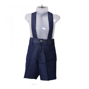 Get Your Hands on the Best Comfortable to Wear Wholesale Price PolyCotton Deep Sea School Dungaree from Indian Exporter