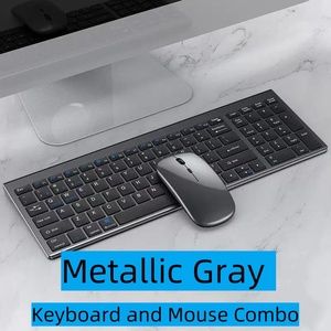 Bộ bàn phím và chuột không dây 2.4GHz mỏng nhẹ, có thể sạc lại, dùng cho văn phòng, gia đình và các hoạt động chơi game, du lịch - Product Image 6