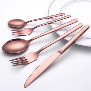 Eco Friendly Elegant Stainless Steel <b>Flatware</b> Set for Weddings or Everyday Dining - Product Image 3