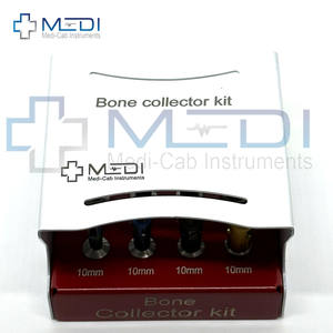 Kit de collecteur d'os dentaire avec bouchons Kit de collecteur d'os d'implant Kit de perceuses - Product Image 5