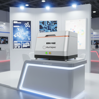 Espectrómetro de Rayos X de Sobremesa Aurispec con Configuración Mejorada, Bomba de Vacío Externa EDX-V62, Detector SDD Rápido, MCA Digital de 4096