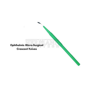 Cuchillos oftálmicos de acero inoxidable, instrumentos oculares quirúrgicos, esterilización manual reutilizable a alta temperatura para uso hospitalario - Product Image 2