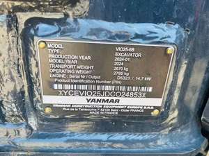 Modèle 2024 Mini-pelles d'occasion Yanmar VIO25 d'origine japonaise Vio35-6 35-6A 35-6B 3,5 tonnes 3 tonnes d'occasion Haute performance - Product Image 5