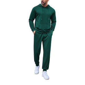 Absorbe la humedad, transpirable, Eversoft Fleece Joggers con bolsillos, de punto, ajuste relajado, pantalones de chándal cónicos - Product Image 1