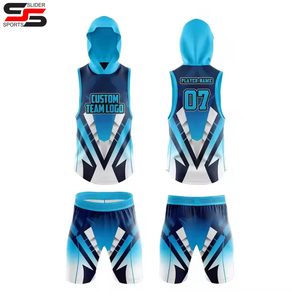 Uniformes de football avec drapeau américain pour enfants, logo personnalisé, ensemble de maillots 7V7/7on7, vêtements de football personnalisés - Product Image 5
