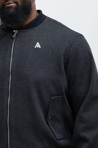 2026 <b>Men</b> Bomber <b>Jacket</b> Classic Zip Front Casual Outerwear for Everyday Wear - Product Image 3