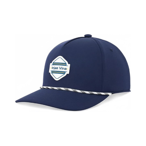 Gorra de Béisbol Estructurada Personalizada de 5 Paneles, Ligeramente Curvada, con Cierre a Presión, Parche con Logotipo Impreso, Gorra Deportiva con Cuerda para Hombres y Mujeres, para Viajar y Correr - Product Image 1