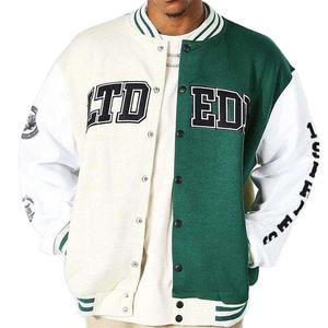 Chaqueta Universitaria Formal Bordada Personalizada para Hombre y Mujer, Chaqueta Bomber de Béisbol, Ropa Urbana, Chaqueta Impermeable OEM - Product Image 1