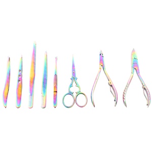 Kit Profesional de 4 Piezas para Manicura y Pedicura: Cortaúñas, Aguja para Acné, Extractor de Puntos Negros y Pinzas para Cejas, Marca Privada OEM - Product Image 5