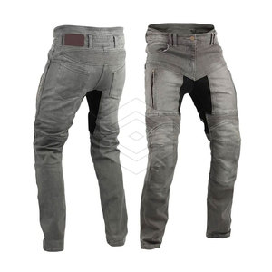 Pantalones vaqueros de hombre de poliéster y algodón de alta calidad para exteriores, pantalones de hombre con diseños OEM de tamaño personalizado - Product Image 4