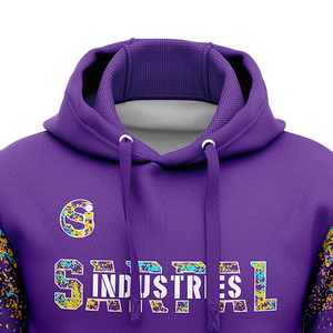 เสื้อฮู้ดผ้าสแปนเด็กซ์โพลีเอสเตอร์สำหรับผู้ชายเสื้อมีฮู้ดผ้าฟลีซปักลายสำหรับฤดูหนาวโลโก้ตามสั่ง - Product Image 2