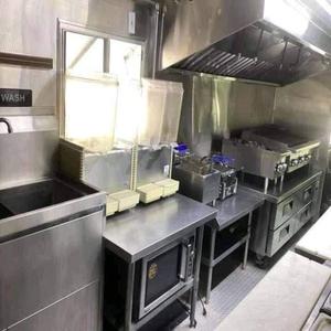 Remolque de comida rápida móvil barato al por mayor, camión de comida móvil de aluminio para exteriores a la venta para aperitivos, perritos calientes, helados - Product Image 5