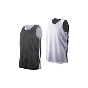 Camiseta de baloncesto reversible para hombre, ropa deportiva personalizada de verano con Bsci sin mangas y talla grande, incluidos pantalones cortos de baloncesto - Product Image 1