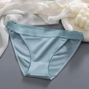 2025 qualité supérieure confortable culotte décontracté femmes respirant culotte élégant 100% coton personnalisé culotte - Product Image 3
