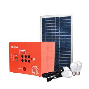 Système solaire domestique complet hors réseau, kit résidentiel pour économie d'énergie, éclairage LED et alimentation de secours pour petits appareils, conception durable - Product Image 1