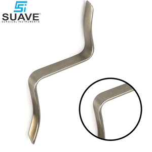 SUAVE SURGICAL INSTRUMENTS-Retractor de rodilla Z de acero de diferentes tamaños, producto premium de la más alta calidad fabricado en Pakistán - Product Image 6