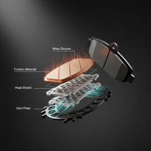 Pastillas de freno delanteras para motocicleta, alta fricción, seguridad asegurada y repuestos asequibles, Pulsar-180 UG 111 - Product Image 1