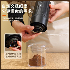 Molinillo de Café Portátil Recargable por USB, Mini Molinillo Automático de Granos para Uso en el Hogar y al Aire Libre - Product Image 5