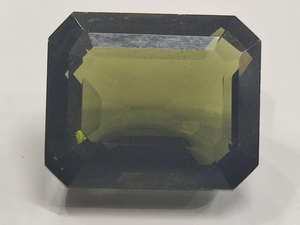คุณภาพชั้นดีเยี่ยม 100% รูปทรงสี่เหลี่ยมผืนผ้าธรรมชาติเพชรพลอยเพชร Moldavite หลวมแท้สําหรับการใช้เครื่องประดับ - Product Image 2