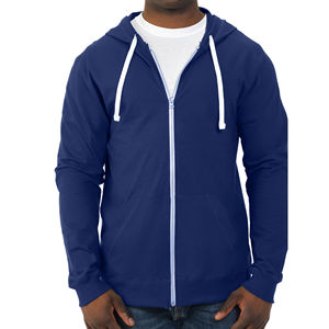 New Design Winter Street Wear <b>Pockets</b> Full <b>Zip</b> Custom <b>Hoodie</b> 100% Cotton Hooded Collar Winter <b>Men's</b> Hoodies - Product Image 6