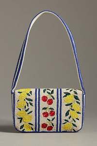 Folk Design Embroidered Coin Pouch with <b>Adjustable</b> Sling Handmade Seed Bead Lightweight Customizable <b>Square</b> Shape Custom Logo - Product Image 5