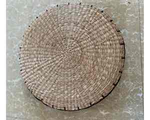 Coussin de coussin tissé en jacinthe d'eau pour la décoration intérieure naturelle Coussin en jacinthe d'eau fourni en vrac avec des options OEM - Product Image 5