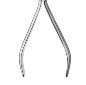 Instrumentos quirúrgicos dentales de acero inoxidable, Alicates de punta trasera de fuente de alimentación manual con puntas anchas - Product Image 5