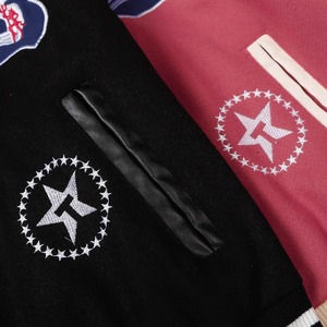 New Winter Unisex Button Down College Varsity <b>Jacket</b> Hot Sale Products - Product Image 5