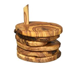 Sous-verres carrés en bois de noyer de luxe de nouveau Style résistant à la chaleur Durable fait à la main pour la maison hôtel thé de table tasse à café servant - Product Image 1