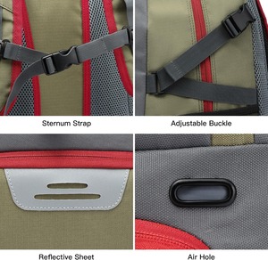 Sac à dos de sport en nylon respirant rentable avec compartiments séparés de 30 à 40 litres pour une utilisation en extérieur - Product Image 6