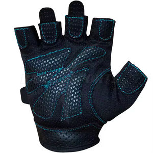 Gants de sport avec logo personnalisé Gants de sport rembourrés pour l'entraînement d'haltérophilie et de fitness en cuir de qualité - Product Image 4