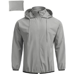 <b>Smart</b> Casual Lightweight Nylon <b>Jacket</b> for Men High Quality Waterproof Outdoor Clothing Nylon <b>Jacket</b> - Product Image 1