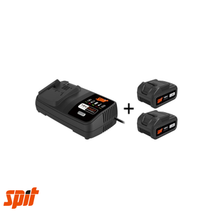 Spit Energy Pack-2 Batteries and Fast Charger for <b>Power</b> <b>Tools</b> - Product Image 1
