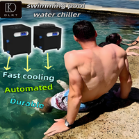 Equipo de Refrigeración Profesional de 10HP para Piscinas, Enfriador de Agua Fría con Bomba de Calor, Filtro, UV y Ozono