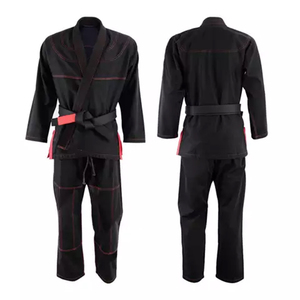 Uniforme de Jiu Jitsu de algodón personalizado, uniforme de entrenamiento Unisex para BJJ Judo Karate MMA Fighting - Product Image 2