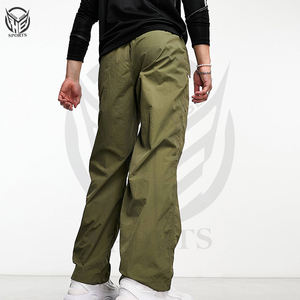 Pantalons cargo multi-poches pour l'été 2026, pantalons cargo pour hommes sur mesure, taille élastique, grande taille. - Product Image 2