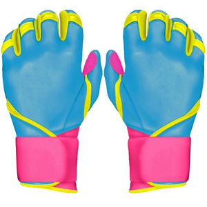 Gants de frappe de baseball professionnels, design à manchette longue, forte adhérence, paume respirante, gants de sport LBBG-0007 - Product Image 1