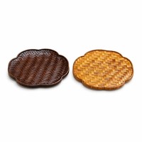 Sous-verres faits à la main, sets de table, tapis isolants thermiques, accessoires pour service à thé Kung Fu de style chinois, tasses à thé créatives
